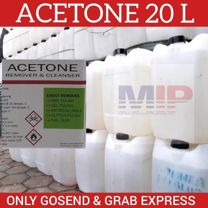 Aseton Acetone Pembersih Kutek - Acetone - 20 Liter