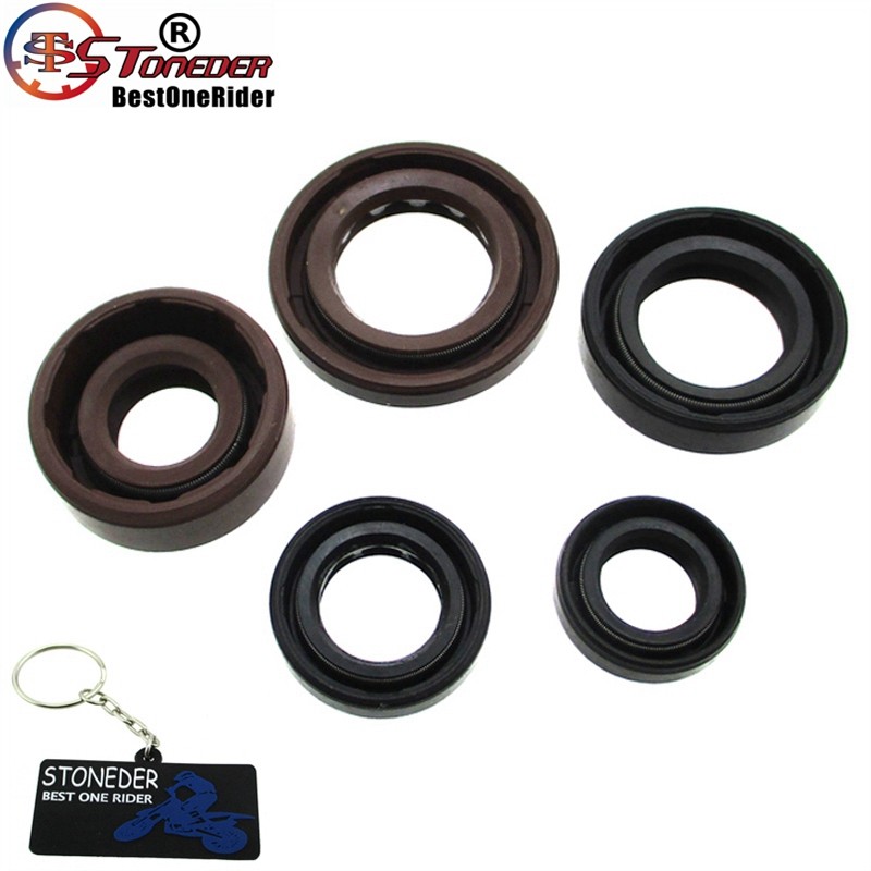 Stoneder Engine Oil Seal Set For Z190 Zongshen 190Cc Zongshen 190Cc 2V Z190 Engine Zs1P62Yml-2 Pit
