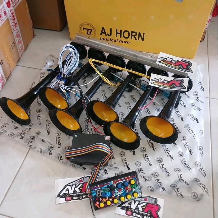 Klakson basuri AJ HORN fulset pakai modul alzifa v4