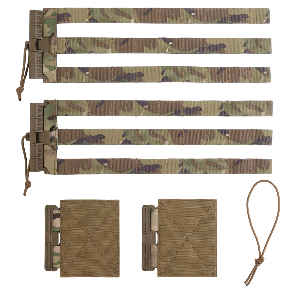 2Pcs Tactical Molle Quick Release Buckle Lv119 Avs Jpc Spc Hunting Airsoft Plate Carrier Vest