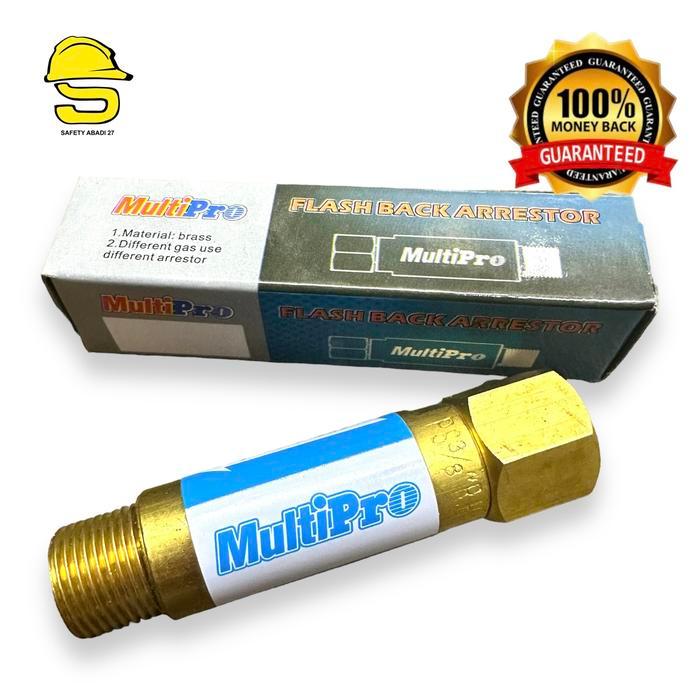 Flashback Original Multipro Arrestor LPG Oxygen