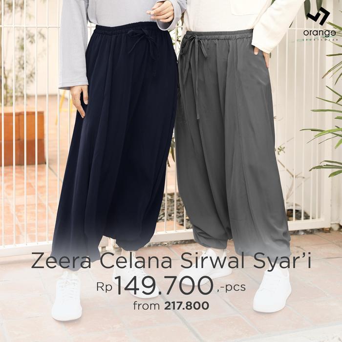 Rok Celana Olahraga Muslim Zeera Sirwal Syari Dewasa Panjang