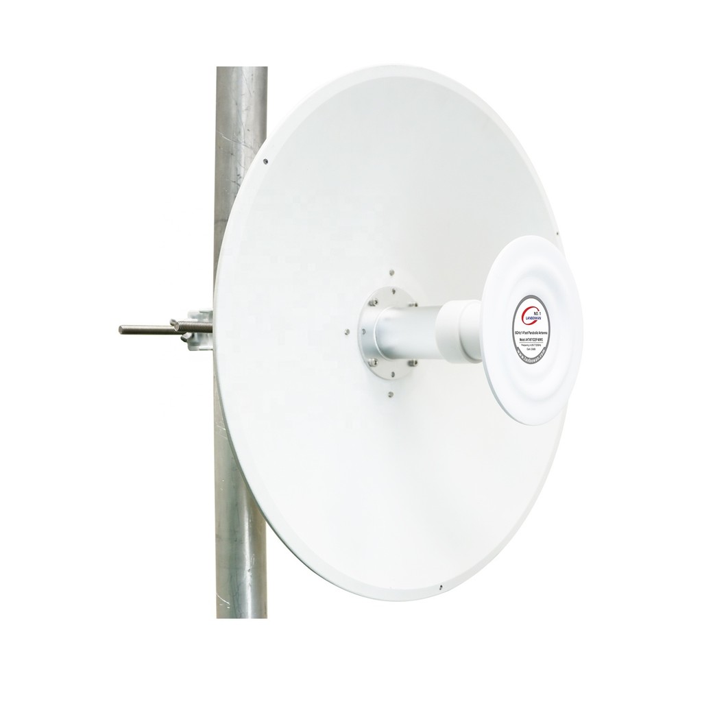 DISKON 6GHz 25dBi 1ft MIMO Dish wifi 6e Antenna for ubnt rocket m5 and ac PowerBeam LiteBeam Y47KO  