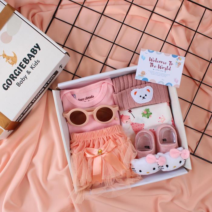 Hampers Bayi Perempuan Cewek Parcel Baby Gift Set Kado Lahiran Varian Tutu Terpercaya