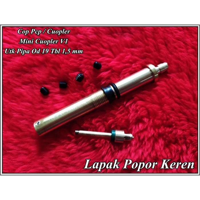 Cop Pcp Model Mini Coupler V1 Untuk Pipa Od 19 Tebal 1.5Mm
