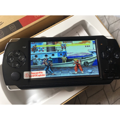 new x6 handheld Game Console 4.3 inch screen mp4 player MP5 game player real 8GB support for psp gam