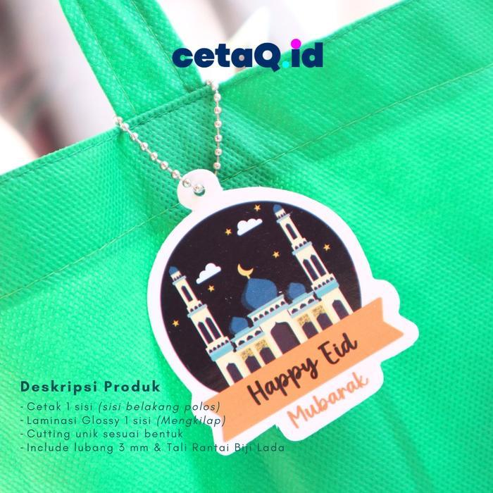 Hangtag Idul Fitri Lebaran Unik Hang Tag Lebaran Premium Handtag Ramadhan