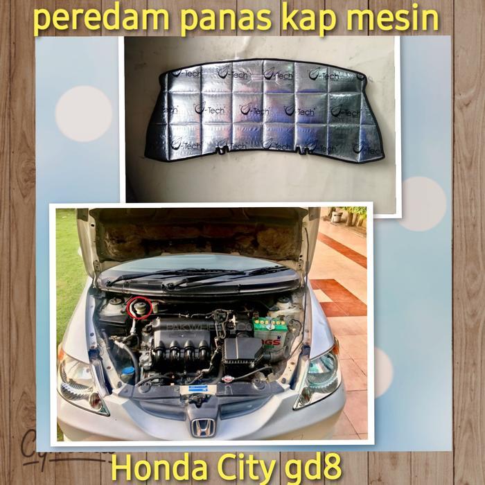 Peredam Panas Kap Mesin Mobil Honda City Gd8