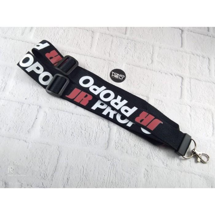 JR PROPO LANYARD TRANSMITTER NECK STRAP - BLACK