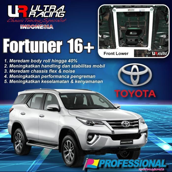 Variasi Stabiliser Strutbar Ultra Racing Front Lower Fortuner VRZ SRZ