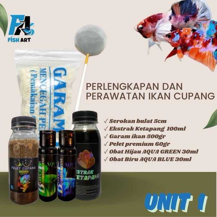 Paket Lengkap Perawatan dan Pengobatan Ikan Cupang Paket Perawatan Ikan Cupang