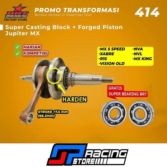 Langsung diproses Kruk AS Yamaha Jupiter MX - BRT Promo 414