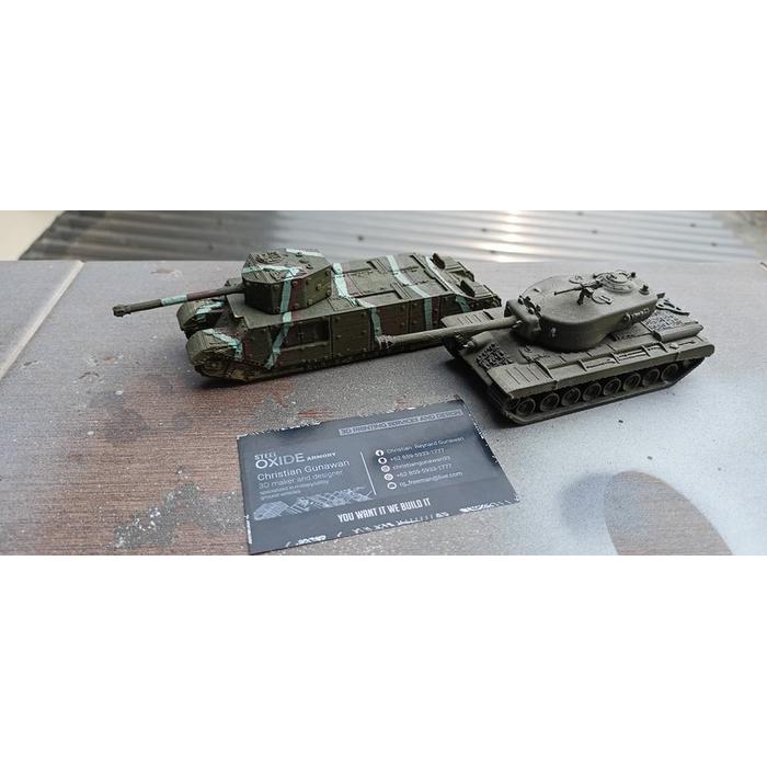 1/72 Aneka Model Tank 3D Printed Polos/Cat