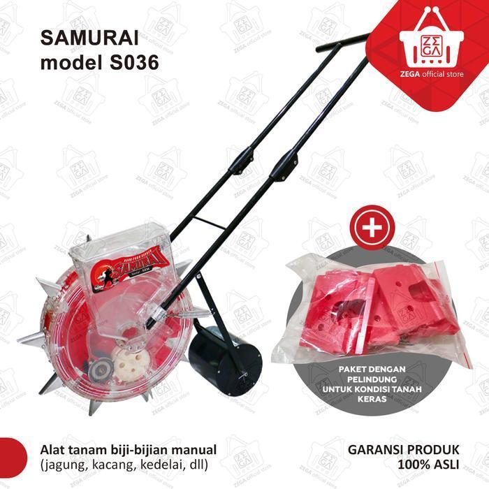 Alat tanam Jagung / kacang / padi / biji-bijian tipe dorong