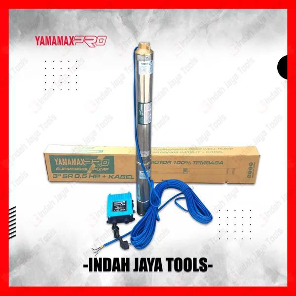 YAMAMAX PRO 3" SR Pompa Satelit 0.5 HP Sible Submersible Sumur Bor