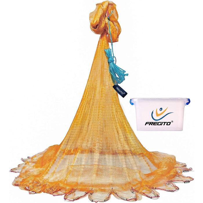 ASLI Jaring cor tangan, jaring ikan garis nilon menebal, jaring ikan garis nilon berkekuatan tinggi,