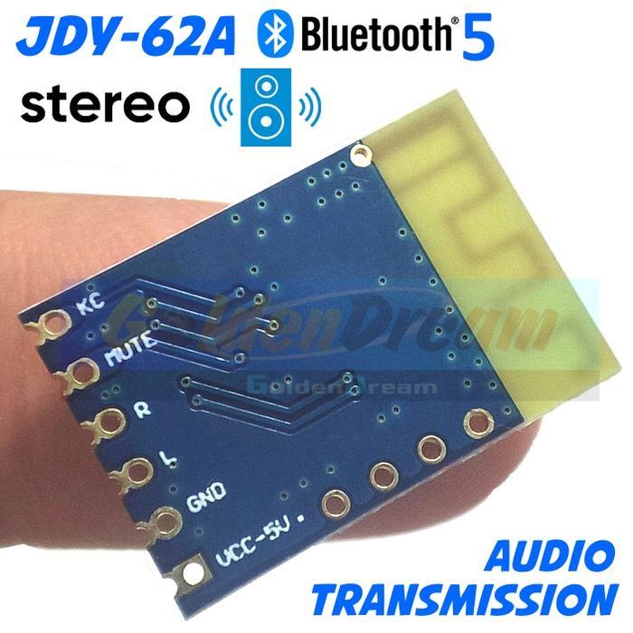 JTTOP" JDY-62A BLUETOOTH 5.0 STEREO AUDIO MINI WIRELESS MODULE ARDUINO MUSIC