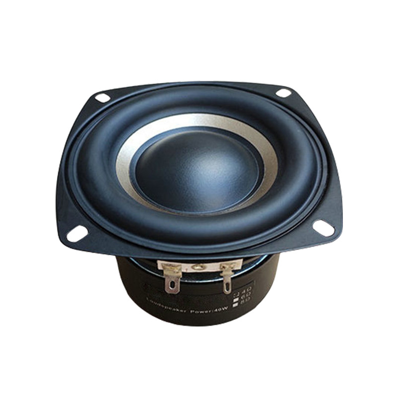 Subwoofer Speaker 100W 4 Inch Bass Subwoofer Speaker 4Ohm 8Ohm 4 Layer Voice Coil Bass Speaker For