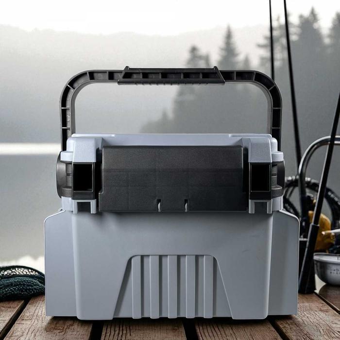 TAFFSPORT KOTAK PERKAKAS PANCING FISHING TACKLE BOX DOUBLE LAYER - JF-31