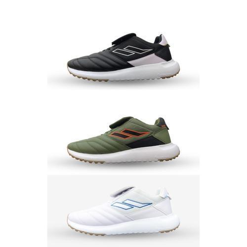 Sepatu Sneakers Mills Ultras Bravia Casual Shoes Pria Running Black - Black White Gum, 40 Snekers