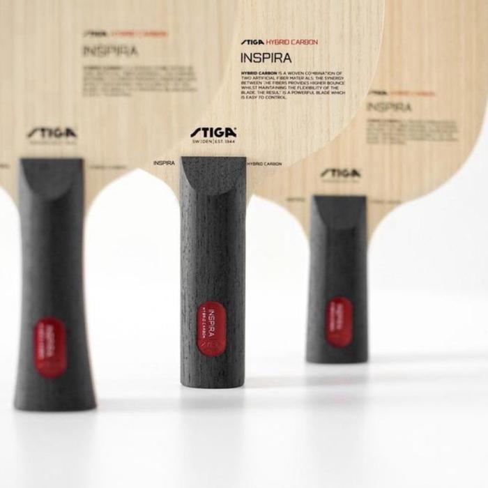 READY Bat Pingpong New STIGA INSPIRA Hybrid carbon - ITTF Approved Original