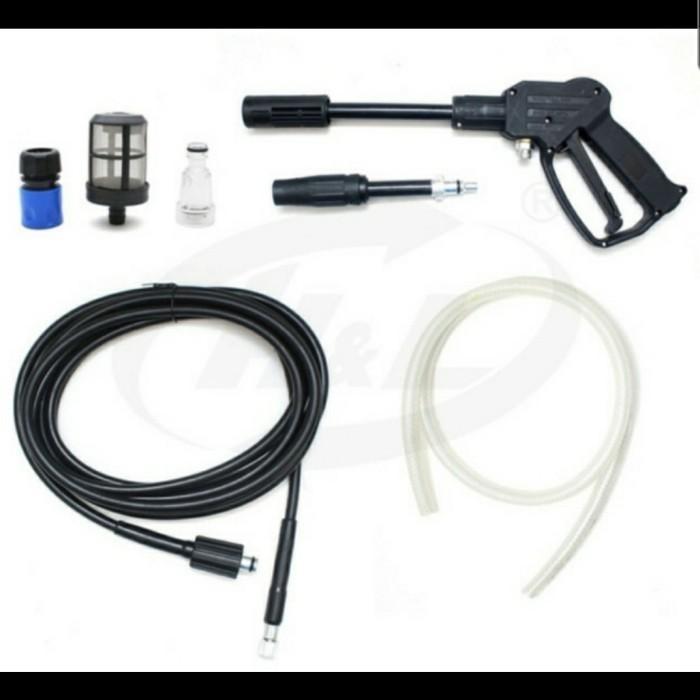 (PAKET) QL 1200 + FOAM LANCE + SELANG 15 METER HL JET CLEANER STEAM