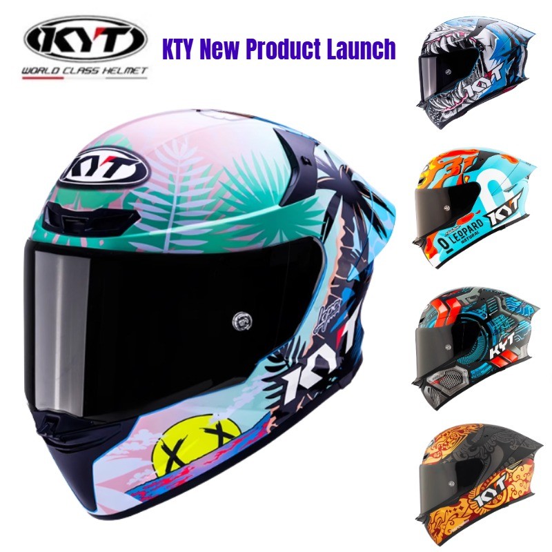 Original Kyt St Carbon Fiber Motorcycle Helmet Professional Track Racing Helmet Capacete Kyt Men