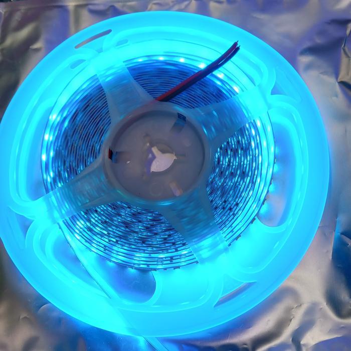 LED STRIP ICE BLUE 12V 2835 LAMPU LED STRIP ICE BLUE 12V DROPSILLING LIGHT ICE BLUE