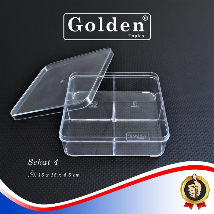 TOPLES PERSEGI SEKAT 4 / TOPLES SEKAT 4 500GR / TOPLES GOLDEN