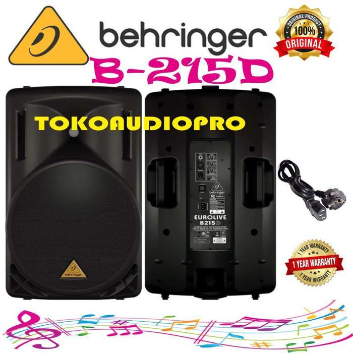 Behringer B215D Eurolive Active Pa Speaker Aktif B-215D Co