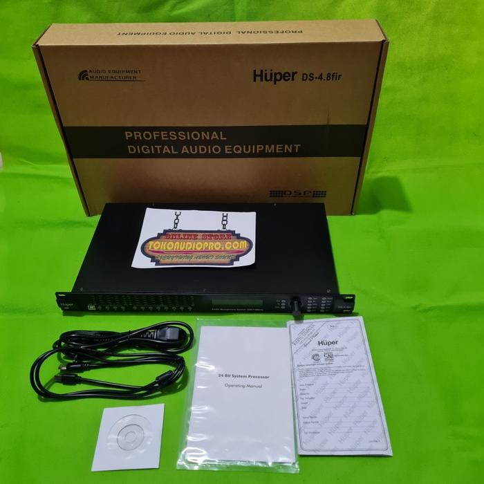 Huper Dsp4800 4-Input,8-Output Digital Speaker Management Ori Dsp-4800 Co