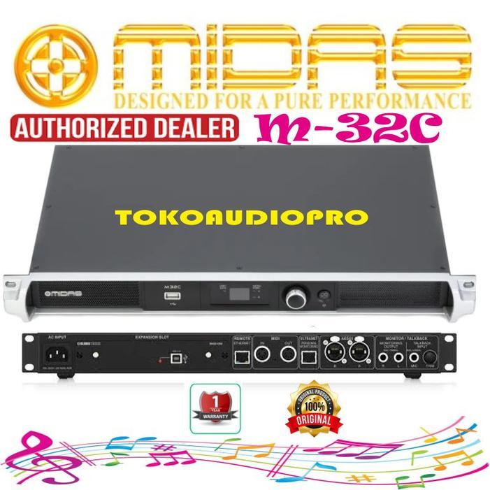 Midas M32C Digital Rack Mixer For Installed And Live Sound M-32C Co