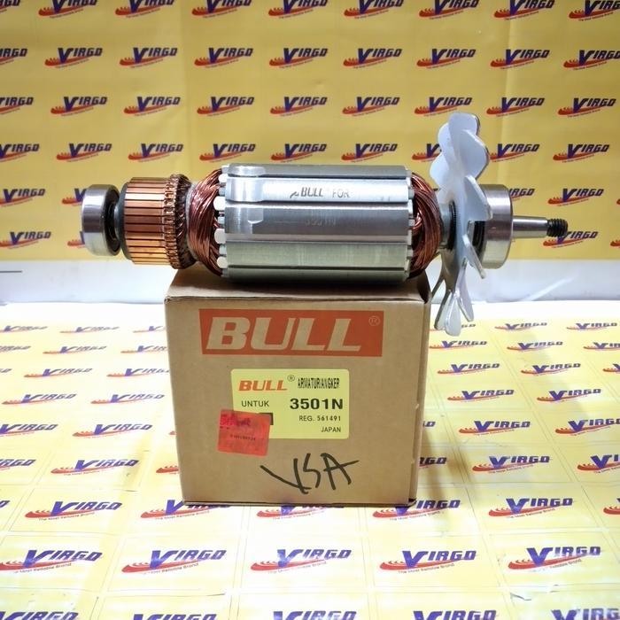 Bull Armature Angker 3501N For Mesin Gergaji Belah Makita 3501 N