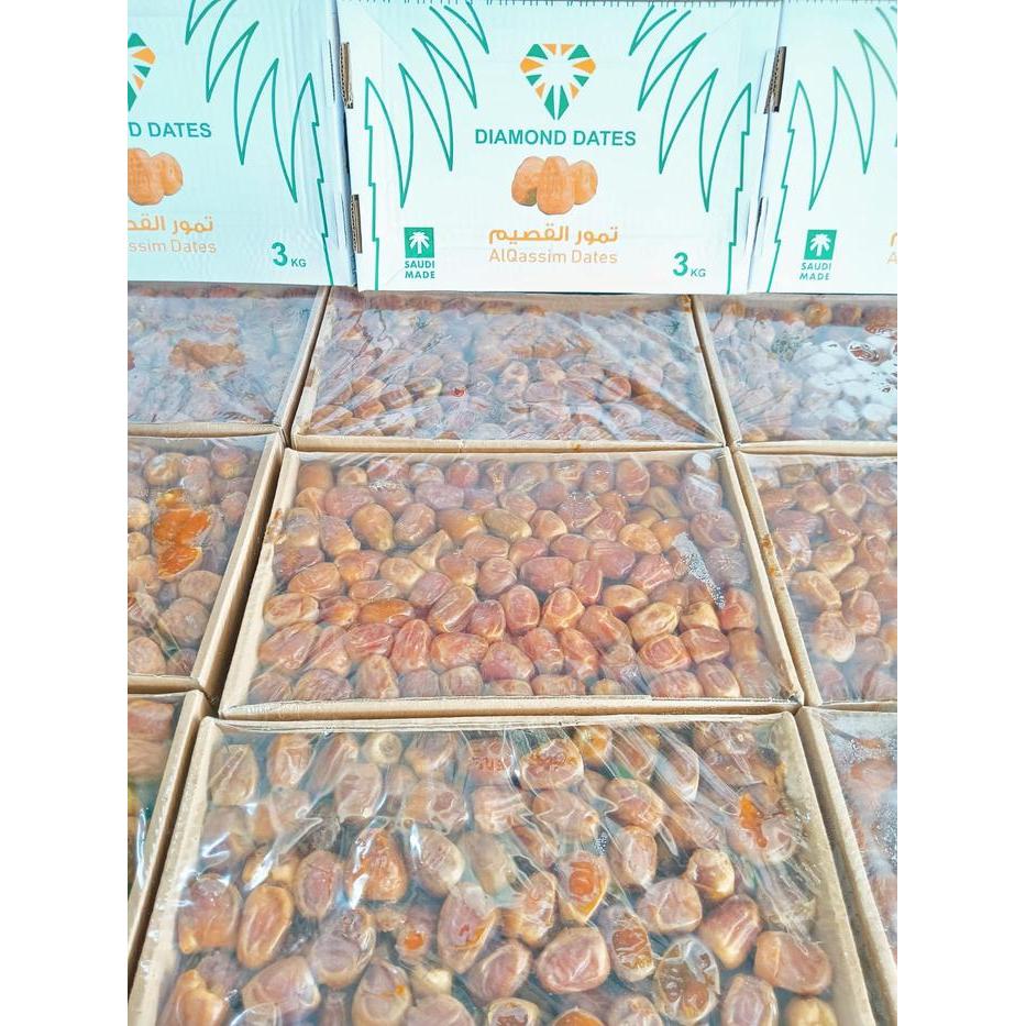 Kurma Sukari Premium 3Kg - Kurma Sukari Grade A - Kurma Sukari Kurma Raja - Kurma Sukari Diamond -