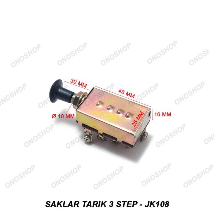 Saklar Tarik 3 Step - Jk108