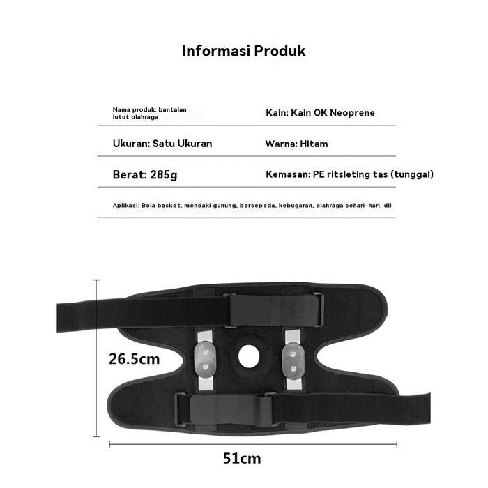 Lutut Kesehatan Penyangga Lutut Dan Sendi Pelindung Lutut Olahraga Bantalan Lutut Penopang Atletik
