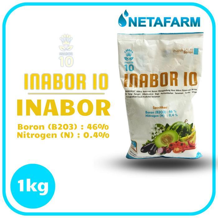 Pupuk Boron Borate 46% INABOR 10 Masa Pembuahan - 1 Kg