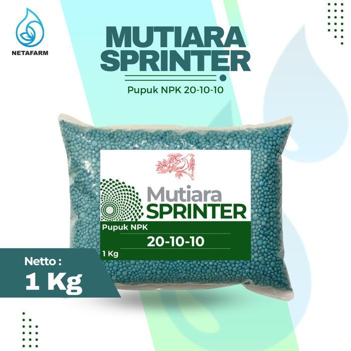 Pupuk MEROKE - Mutiara SPRINTER NPK 20 -10 - 10 Repacking 1 kg