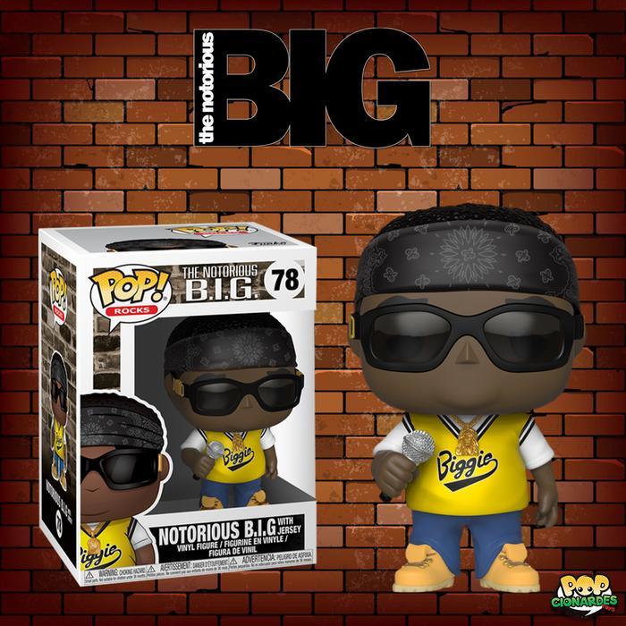 Funko Pop Rocks The Notorious B.I.G. - Notorious BIG with Jersey