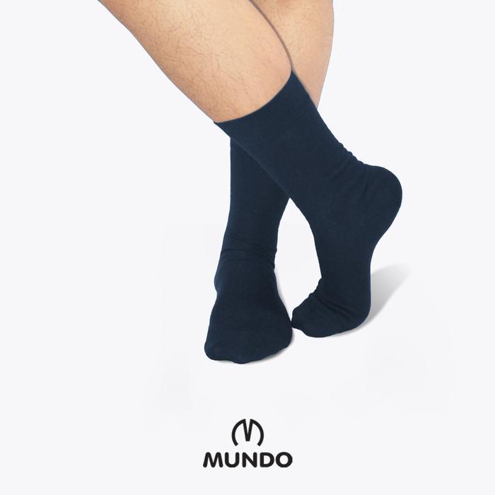 MUNDO Men Sock Business Basic Knee - Kaos Kaki Pria Kerja Sebetis