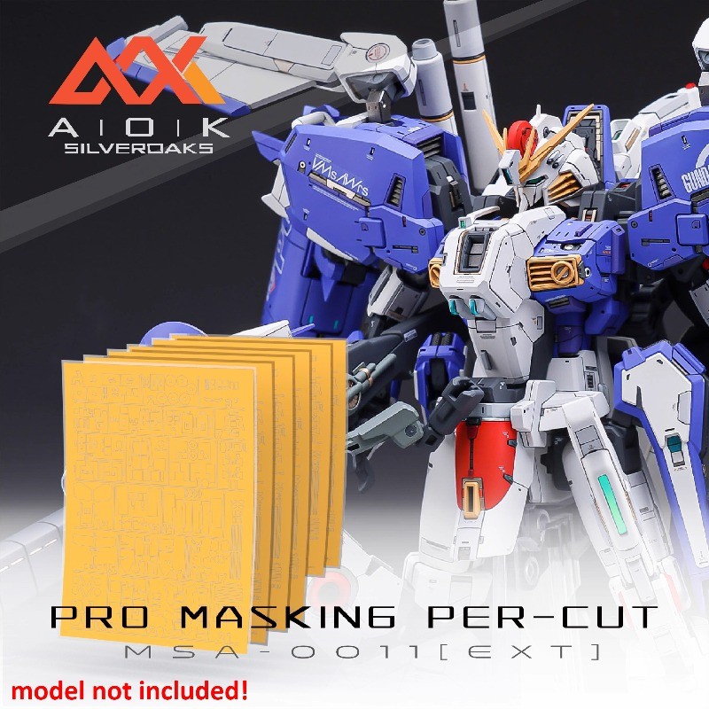 AOK Model Pro Masking Per-cut for MG EX-S EXS MSA-0011 [EXT] Mobile Suit Model DIY Building Tool