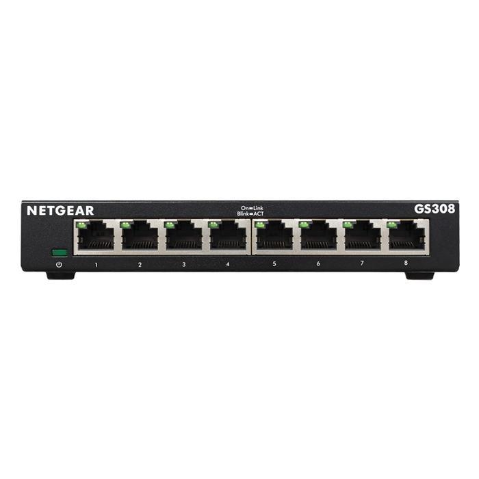 NETGEAR GS308 : 8-PORT GIGABIT ETHERNET SWITCH