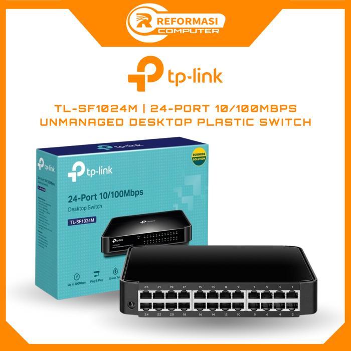 TP-LINK TL-SF1024M SWITCH HUB 24PORT TPLINK TLSF1024M 24 PORT