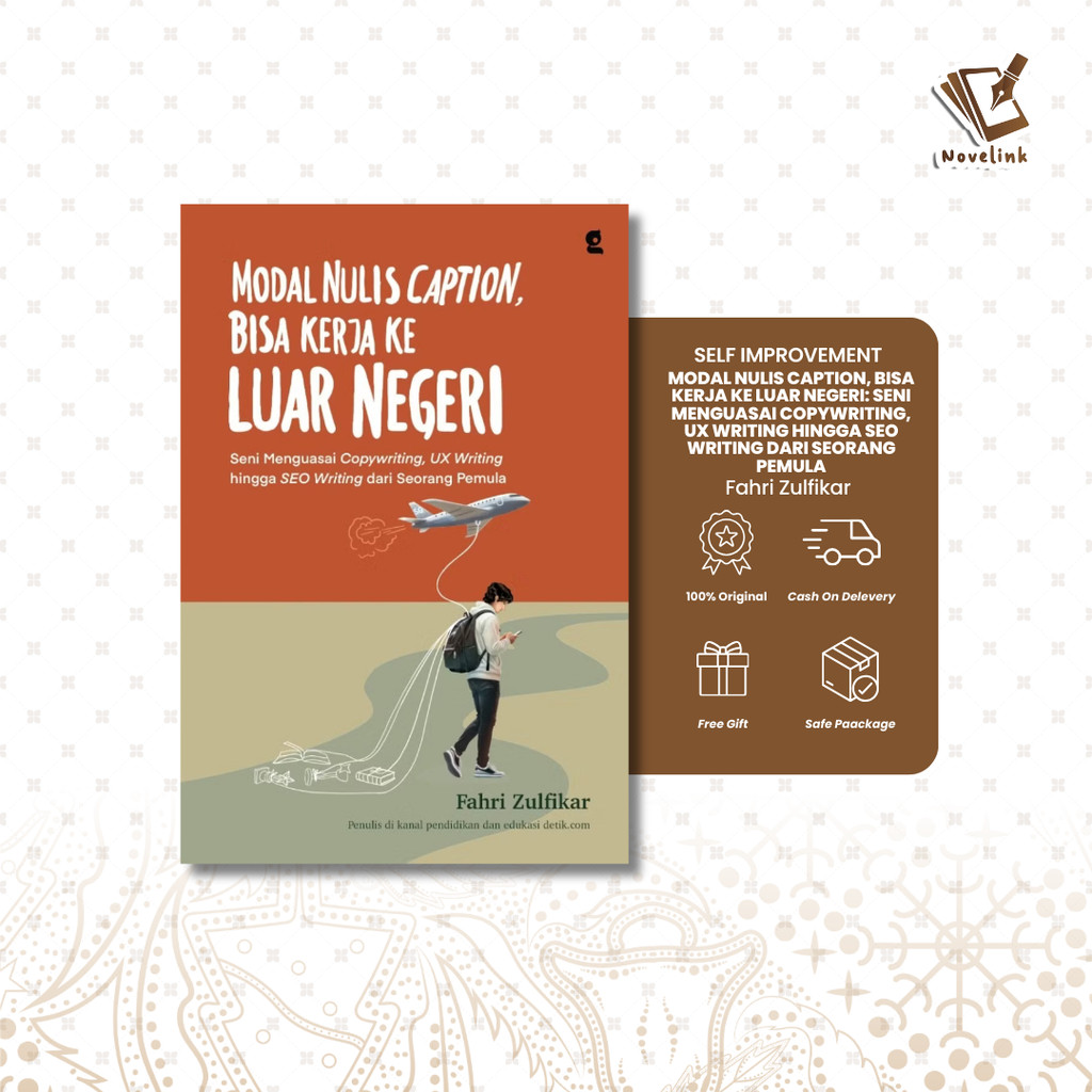 Self Improvement - Modal Nulis Caption, Bisa Kerja Ke Luar Negeri: Seni Menguasai Copywriting, Ux Wr