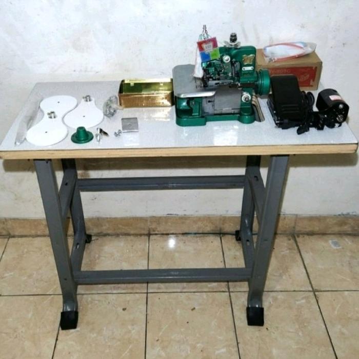 Mesin Obras Butterfly Kecil Gn1-1 Komplit Set Co