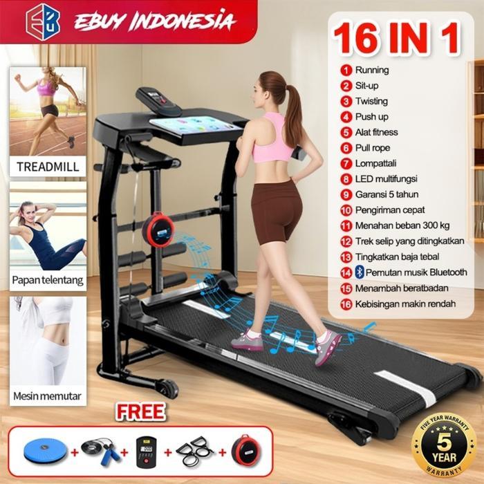 Treadmill Manual / Treadmill Manual Multifungsi / Alat Fitness Termurah / Treadmill Yang Tidak