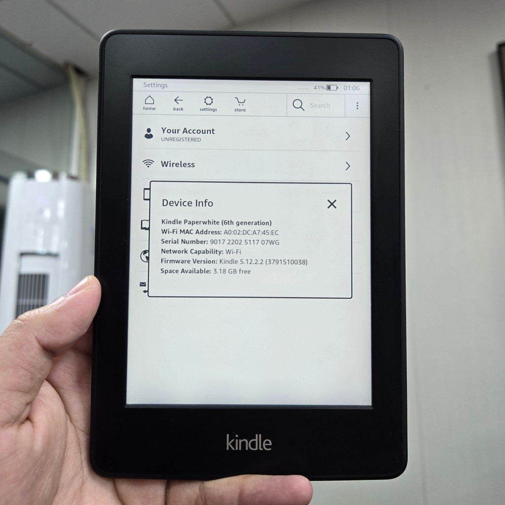 Original second-hand kindle paperwhite2