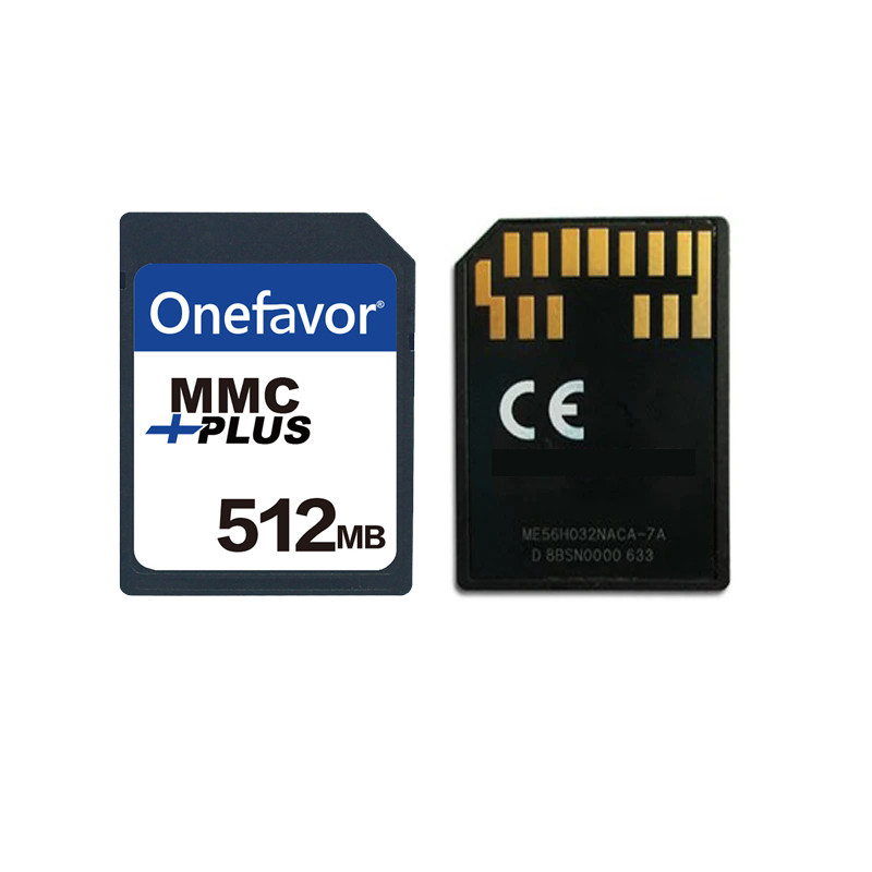onefavor MMC card 10PCS 13Pins MultiMedia Card 256MB 512MB MMC Plus Memory Card for Old Camera