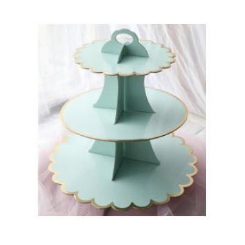 Rak Susun Kue 3 Stand Cup Cake Tray