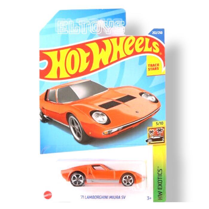 HOTWHEELS 71 LAMBORGHINI MIURA SV